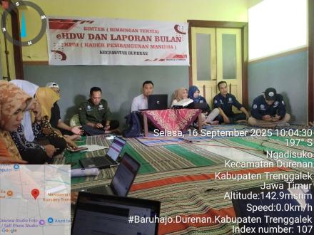 BIMBINGAN TEKNIS  APLIKASI eHDW